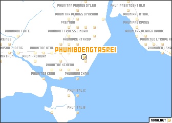 map of Phumĭ Bœ̆ng Ta Srei