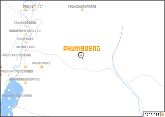 map of Phumĭ Bœ̆ng