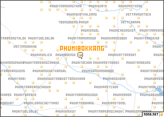 map of Phumĭ Bŏk Káng