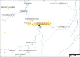 map of Phumĭ Bŏk Kroch