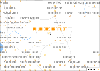 map of Phumĭ Bŏs Kântuŏt