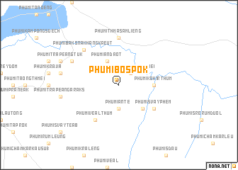 map of Phumĭ Bŏs Pôk