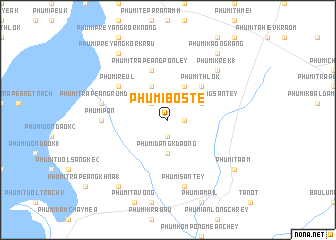 map of Phumĭ Bŏs Té