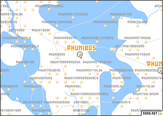 map of Phumĭ Bŏs