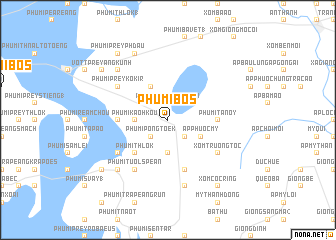 map of Phumĭ Bŏs