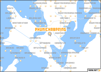 map of Phumĭ Châb Pring