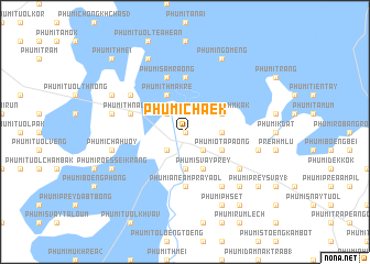 map of Phumĭ Cha Êk