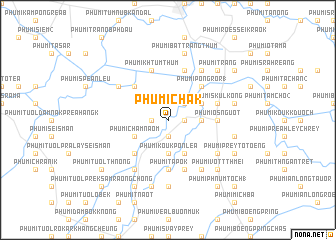 map of Phumĭ Châk