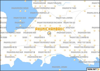 map of Phumĭ Châmbák (2)