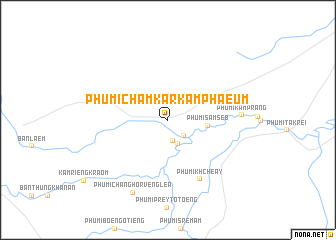 map of Phumĭ Châmkar Kâmphaeum