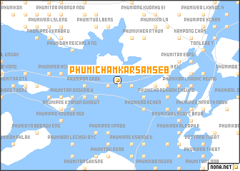 map of Phumĭ Châmkar Samsĕb