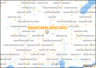 map of Phumĭ Châmlâng Chrey