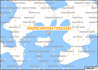map of Phumĭ Châmnœ̆t Rœssei