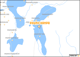 map of Phumĭ Châmpa