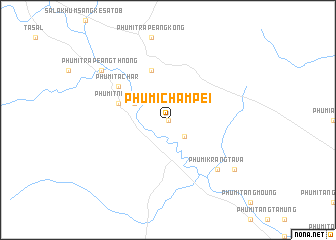 map of Phumĭ Châmpei