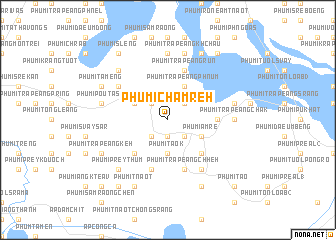map of Phumĭ Châmréh