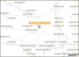 map of Phumĭ Chângha