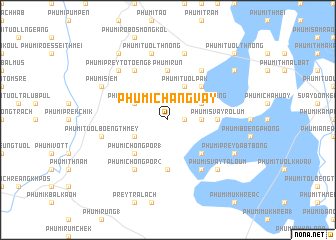 map of Phumĭ Cháng Vay