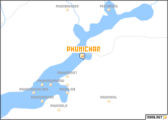 map of Phumĭ Char