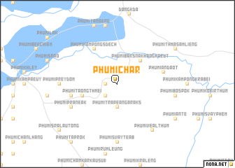 map of Phumĭ Char