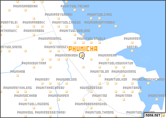 map of Phumĭ Cha