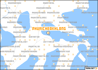 map of Phumĭ Chéa Khlang