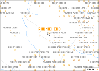 map of Phumĭ Chék (1)