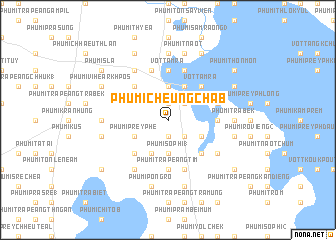 map of Phumĭ Cheung Chab