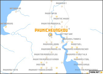 map of Phumĭ Cheung Koŭ