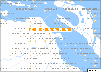 map of Phumĭ Cheung Phleung
