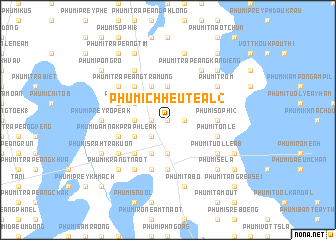 map of Phumĭ Chheutéal (2)