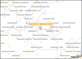 map of Phumĭ Chhkê Kon