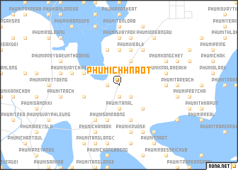 map of Phumĭ Chhnaôt