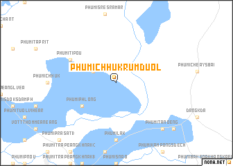 map of Phumĭ Chhuk Rŭmduŏl