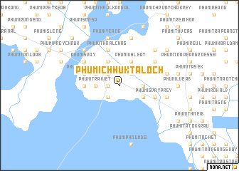 map of Phumĭ Chhuk Ta Lŏch