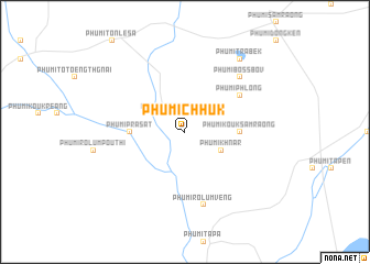 map of Phumĭ Chhuk