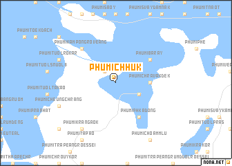 map of Phumĭ Chhuk