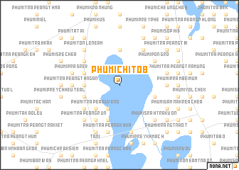 map of Phumĭ Chi Tob