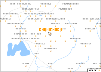 map of Phumĭ Chŏâm