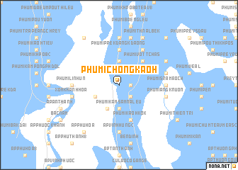 map of Phumĭ Chŏng Kaôh
