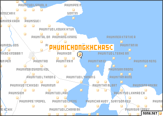 map of Phumĭ Chŏng Khchăs (2)