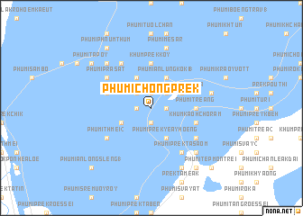 map of Phumĭ Chŏng Prêk