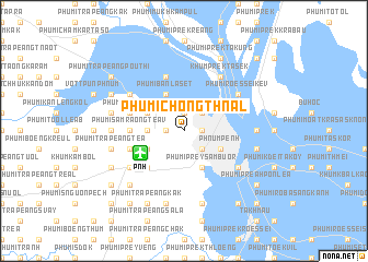 map of Phumĭ Chŏng Thnál