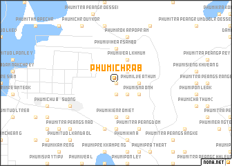 map of Phumĭ Chrab