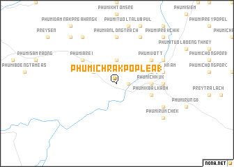 map of Phumĭ Chrâk Pôpléa (1)