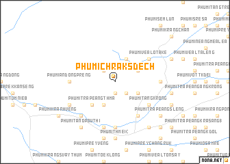 map of Phumĭ Chrâk Sdéch