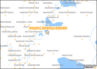 map of Phumĭ Chrăng Krâhâm