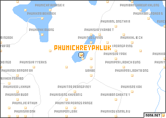 map of Phumĭ Chrey Phluk