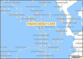 map of Phumĭ Chroŭy Chrê