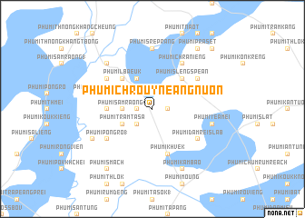 map of Phumĭ Chroŭy Néang Nuŏn